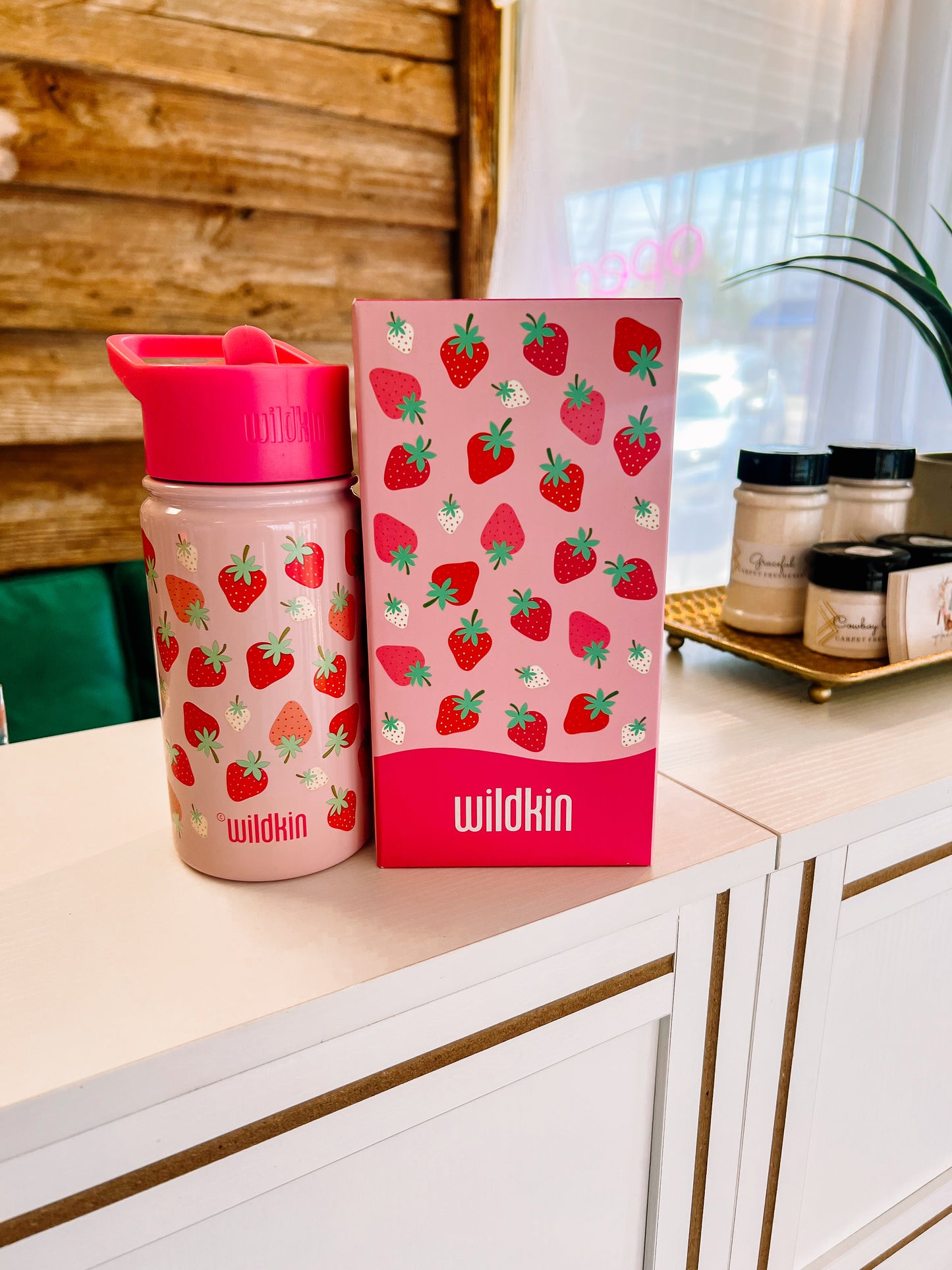 Strawberry girl tumbler