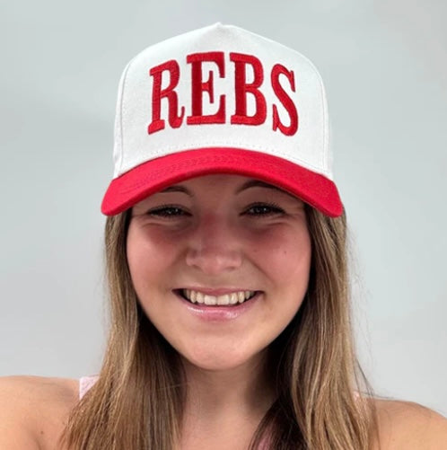 LuluMac Red REBS Hat