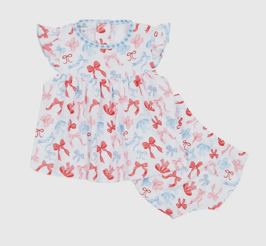 Star Spangled Darling Diaper Cover Set
