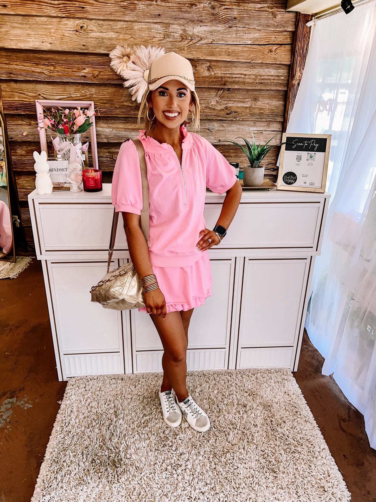 Pink Ruffle Set